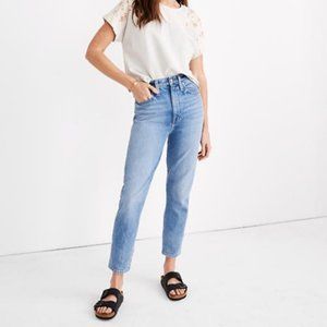 Madewell Mom Jeans in Melva Wash